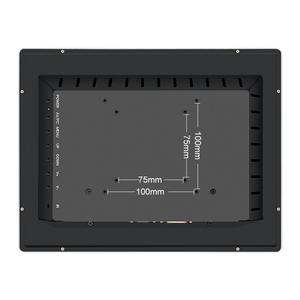 Monitor LCD Industrial de 12 pulgadas, 1024*768, VGA, AV, BNC, pantalla no táctil, marco de aluminio montado en la pared, OEM, ODM para uso en escritorio - Product Image 4