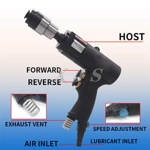 多功能便携式空气钻孔攻丝枪机气动螺丝刀铆钉螺母工具 - Product Image 4