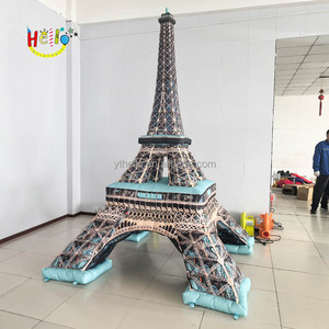 Tùy chỉnh thổi lên tháp lớn di động khổng lồ Inflatable <span class=keywords><strong>Eiffel</strong></span> tháp cho quảng cáo sự kiện trang trí - Product Image 3