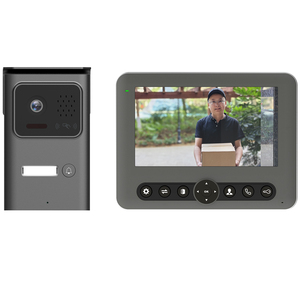 D210+M09 Model 7&quot; Inch <strong>Touch</strong> Button Screen Analog Smartphone Video <strong>Intercom</strong> <strong>System</strong> Wireless <strong>Intercom</strong> for Villa - Product Image 1