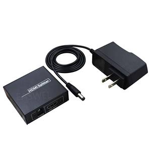 New <strong>2</strong> Port 4K Splitter <strong>1</strong>*<strong>2</strong> Splitter Power Signal <strong>Amplifier</strong> Adapter for HDTV