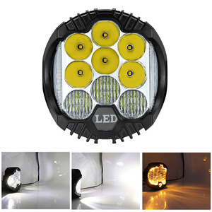 <strong>5</strong>-Inch <strong>LED</strong> Work Lights with Three Sided Illumination New Condition Off-Road Vehicle Modification Motorcycle Headlights - Product Image 2