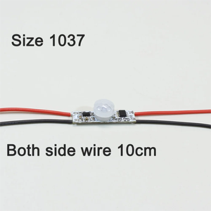 Mini IR piroeléctrico infrarrojo PIR Sensor de movimiento humano Módulo de detector automático AM312 Sensor DC 3,7 a 12V Sensor de movimiento PIR