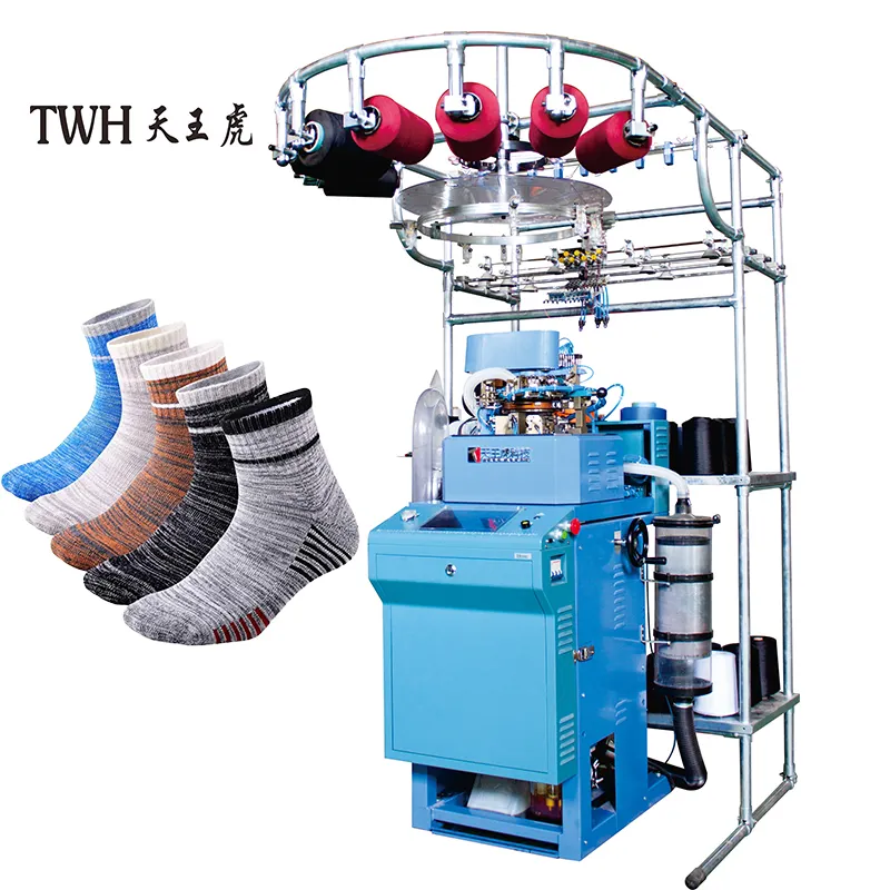 Máquina automática para tejer calcetines, máquina para tejer calcetines de poliéster soosan