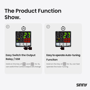Factory Price Sinny TX4 96*48 Digital Display K J Pt100 Input <strong>SSR</strong> Relay <strong>Output</strong> Digital <strong>PID</strong> <strong>Temperature</strong> <strong>Controller</strong> - Product Image 5