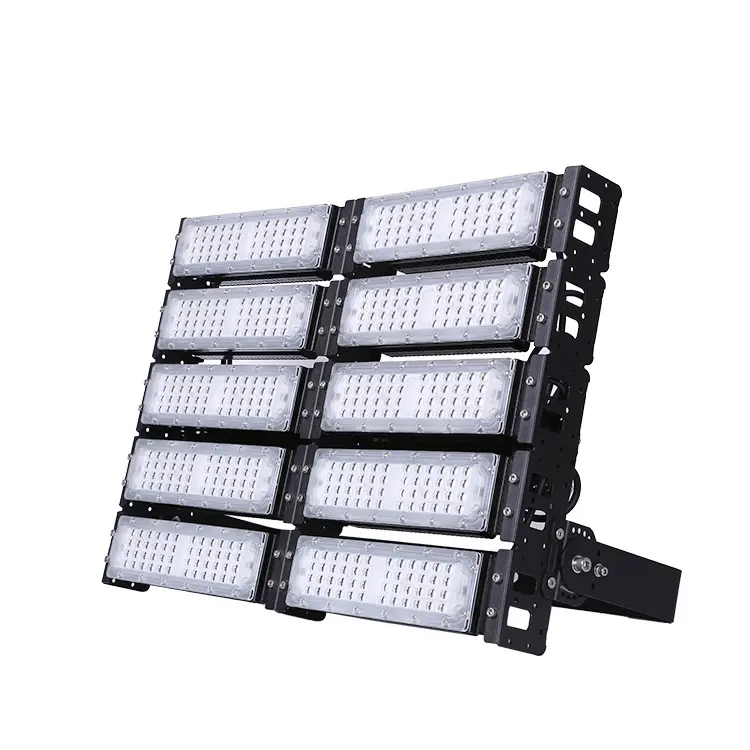 Kualitas Tinggi Tahan Ledakan Tahan Air Lampu Sorot Luar Ruangan Ip65 400W 500W 600W 700W 800W Led Lampu Tiang Tinggi