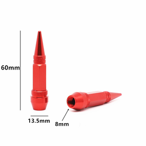 Cá Nhân Sửa Đổi Bộ Phận Hợp Kim Nhôm Phổ Bánh Xe <span class=keywords><strong>Nuts</strong></span> Bullet <span class=keywords><strong>Spike</strong></span> <span class=keywords><strong>Lug</strong></span> <span class=keywords><strong>Nuts</strong></span> Van Cap Cho Xe Máy - Product Image 3