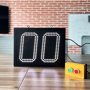 CHEETIE CP009 Outdoor <strong>Digital</strong> Count up Number <strong>Display</strong> 9'' <strong>LED</strong> Lap Counter <strong>Display</strong> With Button Switch for Racing Cycling - Product Image 6