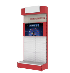 Banco di mostra dello strumento dell'hardware di stampa di pubblicità del bordo su un lato forte su ordinazione, scaffale di esposizione delle parti dell'utensile elettrico del metallo - Product Image 1