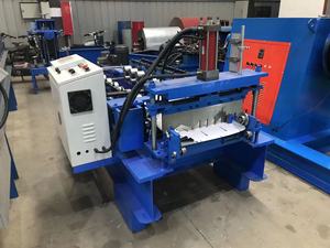 Automatic Color Steel 490 Self Lock Standing Seam Roof Sheet Roll Forming Machine PLC Control <strong>System</strong> Customizable Features Tile - Product Image 3