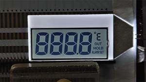 Monocromatico produttore LCD di alta qualità a basso prezzo personalizzato 7 segmento modulo Display LCD per termostato - Product Image 2