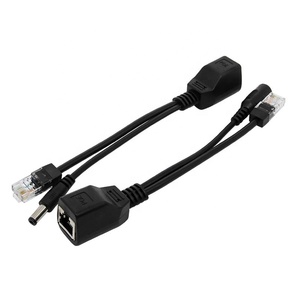 Divisor POE recto de 10/100Mbps, adaptador de alimentación a través de Ethernet de 12V no estándar, separador Poe para sistema de cámara de seguridad - Product Image 1