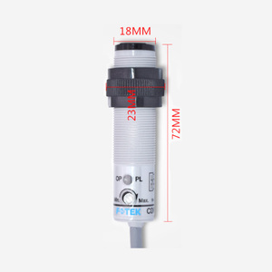 FOTEK-Todos los tipos de CC con salida NPN y PNP para sensor de foto tubular M18 para control óptimo estándar IP66 - Product Image 6
