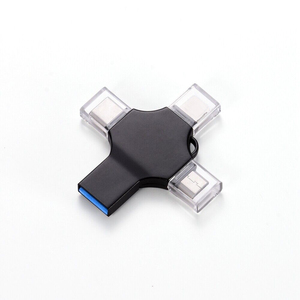 Multi-funzione 4 In 1 tipo-C OTG Pendrive 16gb 32gb 64gb 128gb disco di memoria per il telefono cellulare Usb Flash Drive all'ingrosso della fabbrica - Product Image 2