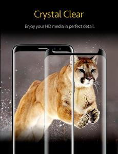Đầy Đủ Keo Dính AB Keo Tempered Glass Trường Hợp Thân Thiện Với 3D Cong Bảo Vệ Màn Hình Cho Samsung <span class=keywords><strong>Galaxy</strong></span> S24 Cộng Với Siêu Cạnh Màu Đen - Product Image 3