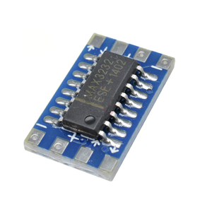 Scheda di trasferimento della porta seriale scheda modulo adattatore convertitore da Mini RS232 a TTL MAX3232 - Product Image 1