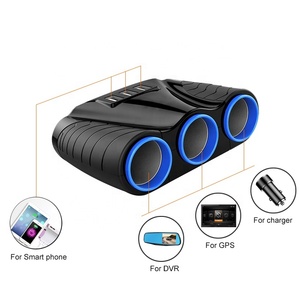 12V/24V 3路汽车插座汽车点烟器适配器打火机分路器打火机5V 3.1A输出电源3 USB充电器 - Product Image 4