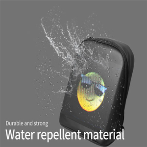 Wholesale APP <strong>Controlled</strong> LED Backpack Smart Book Bag <strong>Computer</strong> Interlayer for <strong>Portable</strong> Advertising Motorcycles Accessories
