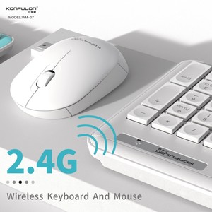 Konfulon dispositivos electrónicos nuevo 2023 teclado Mini portátil inalámbrico Gaming Teclado mecánico Mouse Combos para computadora Oficina - Product Image 5