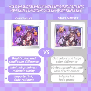 Hanxin nhân vật hoạt hình, động vật, hai chiều hoạt hình bóng bán buôn Quà Tặng tùy biến dịch vụ Acrylic gạch - Product Image 3