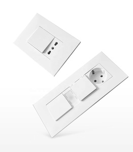 2024 yeni tasarım avrupa standart özel elektrik PC paneli büyük boy tek kutuplu anahtarı İtalyan standart için modüler - Product Image 4