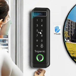 Thông minh không thấm nước Màn hình cảm ứng bàn phím ttlock Wi-Fi Nhận dạng khuôn mặt vân tay cửa sinh trắc học kiểm soát truy cập hệ thống OEM - Product Image 2