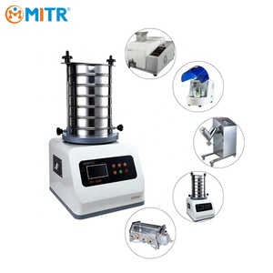 Sand Mineral Ultraschall Kreisförmig Vibrierende Bildschirm Holz Pulver Filter Schütteln Labor Shaker Edelstahl Sieb Analyse Maschine - Product Image 4