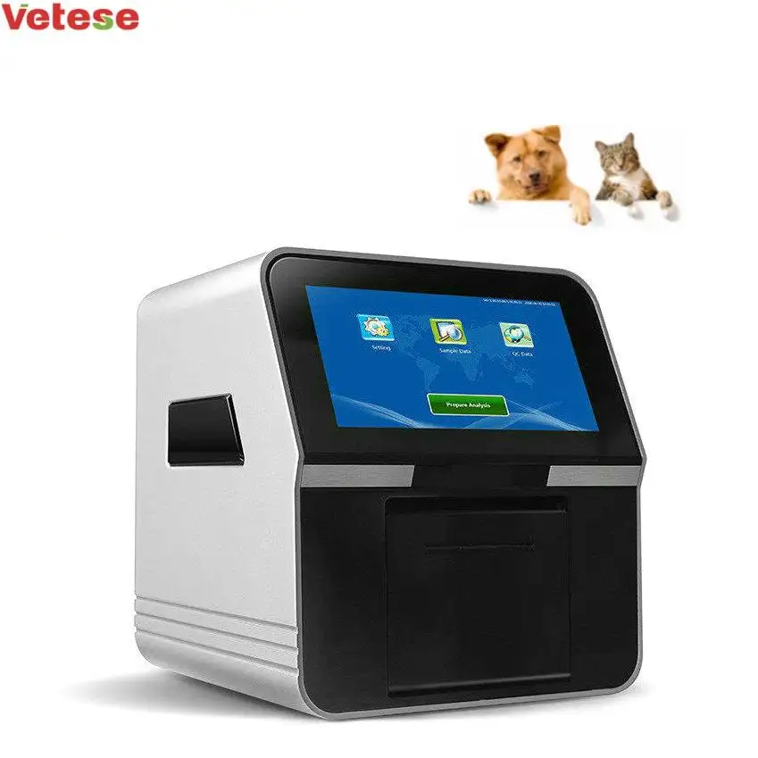 Analizzatore chimico del sangue veterinario disco Poct biochimica secca completamente automatica per veterinario