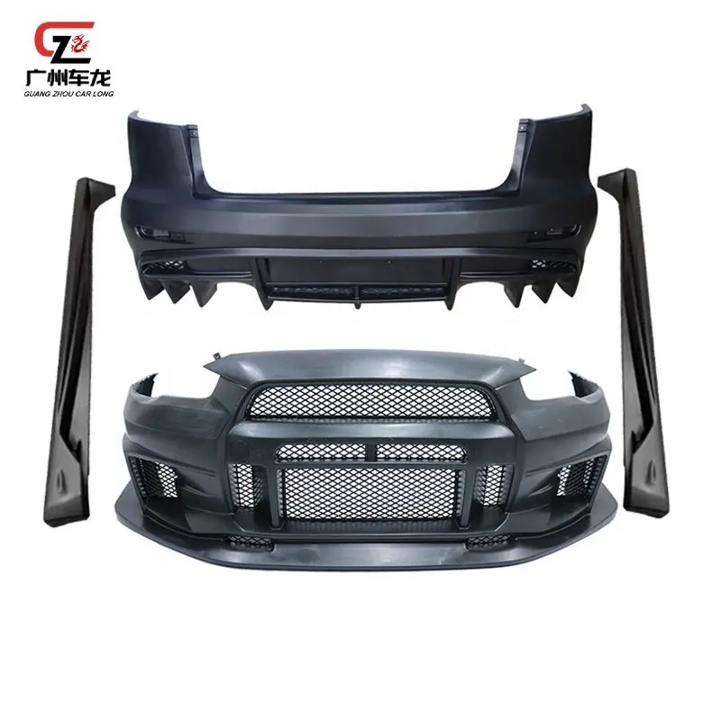 Bộ Thân Xe Hơi Chất Liệu PP Trực Tiếp Từ Nhà Máy Dành Cho Mitsubishi Lancer 2009-2017 Tấm Cản Trước Sau Vari Sửa Đổi Tấm Cản Xe Hơi