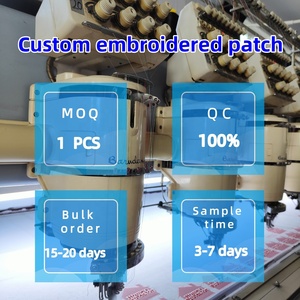 Phim Hoạt Hình Cầu Vồng Thư Thêu 3D Sắt Trên Các Bản Vá Lỗi Tùy Chỉnh Tự Làm Huy Hiệu Biểu Tượng Cho Hat & Quần Áo Bán Buôn Vá Sản Xuất - Product Image 4