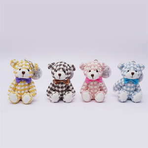 Mini Cheap Plush Keychain Toy Factory Teddy <strong>Bear</strong> 8cm OEM Colors <strong>Bear</strong> Crane Machine Mini Keychain Plush Toy Vending Machine - Product Image 3