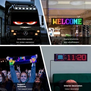 Hot-Selling-Anwendungs steuerung LED-Schranks child Flexible Party-LED-Anzeige Programmier bare Anpassung Bildlauf informationen - Product Image 6