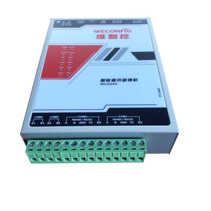 Kommunikation manager DLT645 Edge Computing MODBUS-Gateway IEC61850 Server protokoll konvertierung mit serieller Schnitts telle 24VDC Leistung grau