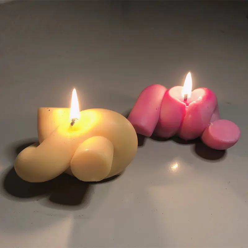 Candele profumate a spirale fatte a mano Mini candele Creative di lusso