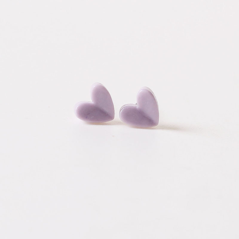 Purple textured heart