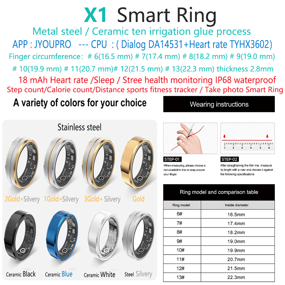 X1-sleep-health-sport-fitness-smart-ring-smart