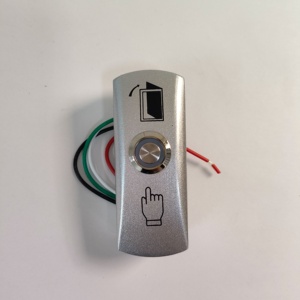 Surface Mount 12V Metal <strong>Exit</strong> <strong>Button</strong> With LED Light NO/COM Door <strong>Push</strong> <strong>Button</strong> Door Release <strong>Button</strong> Switch - Product Image 6