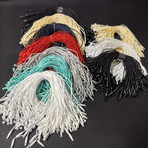 Etiquetas para ropa, alambre de sellado, seda, logotipo personalizado, etiqueta colgante, cuerda, colgante de plástico, etiquetas colgantes permanentes, cadena de etiquetas colgantes - Product Image 5