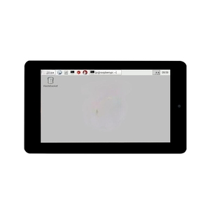 Raspberry Pi 7 Zoll kapazitives Touchscreen-LCD-Display Treiber kostenlos mit Gehäuse 5MP Frontkamera X480 DSI Für Pi4B 3B 3A CM3