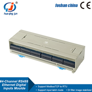 Modulo DI ingresso digitale Ethernet Huaqingjun 64 canali RS485 Modbus RTU/TCP acquisizione dati DI modulo per sensori - Product Image 2