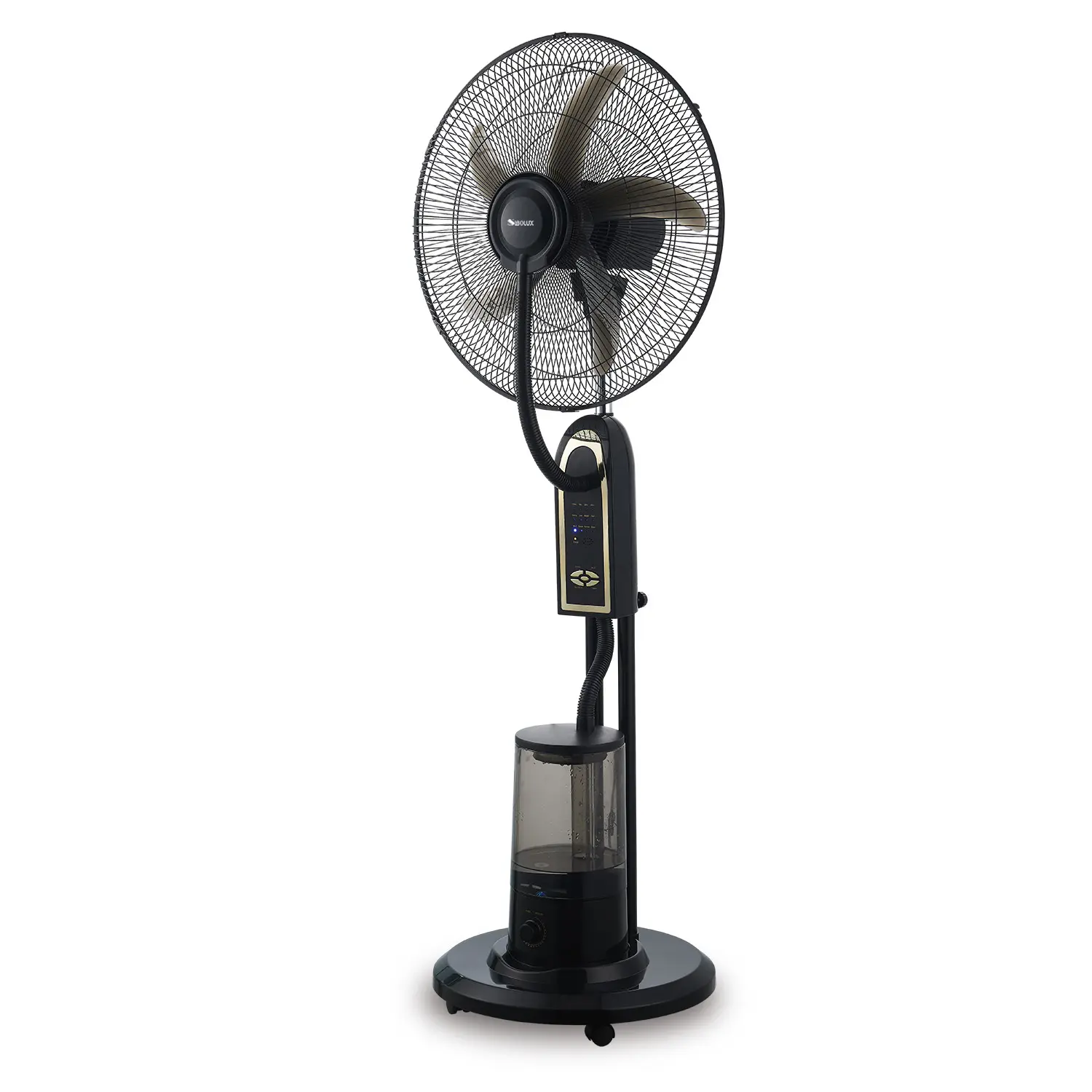 Ventilatore elettrico della foschia dell'acqua del supporto del dispositivo di raffreddamento dello spruzzo dell'ufficio domestico di alta qualità da 18 pollici con telecomando