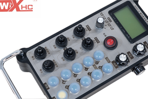 WiXHC IP67 a prueba de agua DH0 Control remoto industrial con interruptor de joysticks y parada de emergencia Grúa inalámbrica Soldadura giratoria - Product Image 3