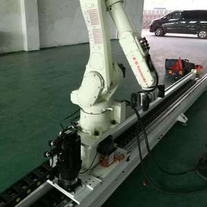Riel de guía China personalizado con Cobot, brazo robótico Industrial para Robot, movimiento lineal como riel de guía lineal