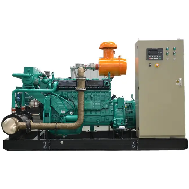 Gasmotor Stromer zeuger Biogas LPG Biomasse Synthesegas 12-500 KW Erdgas generator Preis