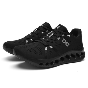 Erkekler için 2025 özel Logo koşu spor ayakkabı Mesh nefes Sneakers tasarımcı spor yürüyüş tarzı - Product Image 3