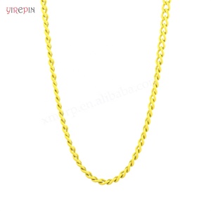 New Personalized and Trendy Design with a Layered Cuban <strong>Chain</strong> and Colored Neckband