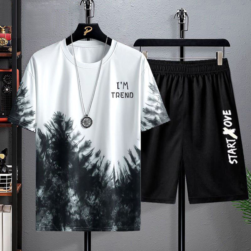 Conjunto de top y shorts "Bosque Negro"