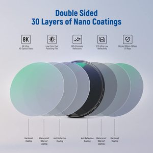 NÄHER 67mm Polarisator filter 30-lagiger multi beständiger nano beschichteter kreisförmiger Polarisation filter CPL-Kamera objektiv filter - Product Image 4