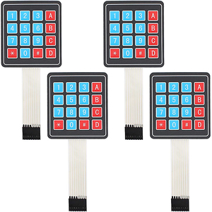 Tastiera 4x4 per microcontrollore tastiera interruttore a membrana matrice a 16 tasti - Product Image 3