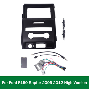 Car GPS Navigation Panel for Ford F150 2009-2012 10.1 Inch Screen 2 Din Android Dashboard Radio Stereo Fascias Panel <strong>Frame</strong> - Product Image 4